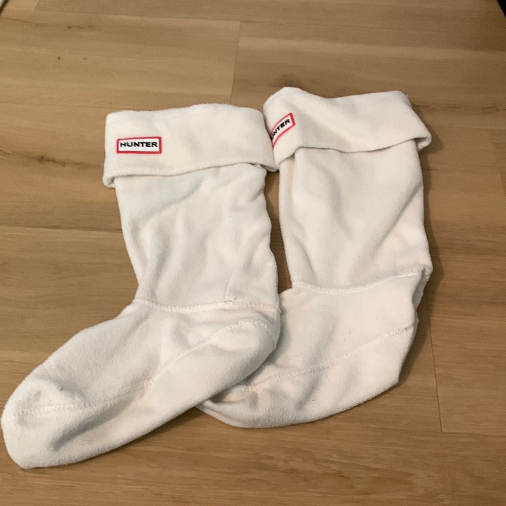 Hunter boot socks fleece for high boots